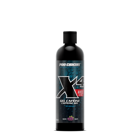 Gel Pro Circuit X4 raisin avec caféine
