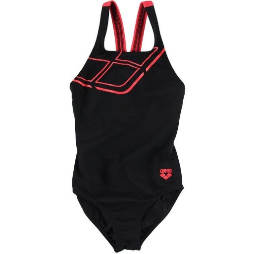 Arena Junior Black/Red Fluo