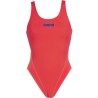 Arena Solid Swim TECH Fluo Red