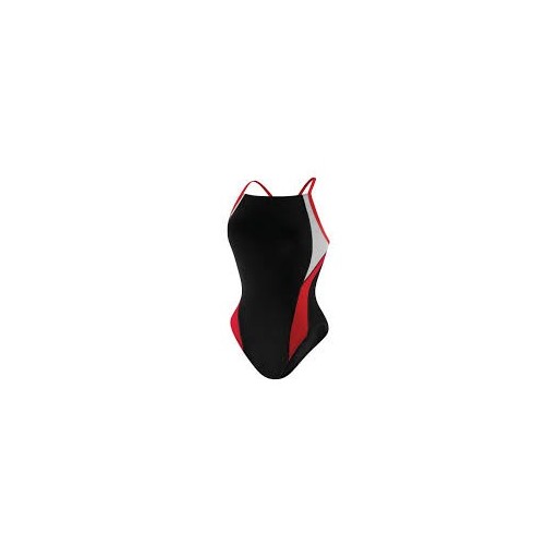 Speedo Edge splice crossback black/red