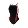 Speedo Edge splice crossback black/red