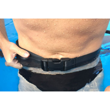 Stationary swim belt