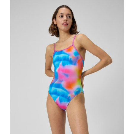 Speedo Printed tri Back Acid Rain