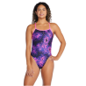 Speedo printed twisted back candy vibe
