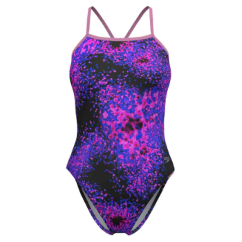 Speedo printed twisted back candy vibe