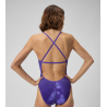 Speedo Lunar Storm Crossback Team purple