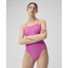 Speedo solid double strap kiki pink