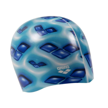 Arena bonnet silicone Foam Blue