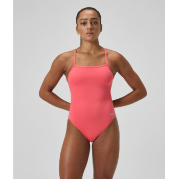 Speedo SOLID TWIST BACK - CORAL SANDS