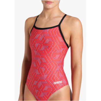 Arena Escape Lightdrop Back One Piece red & black