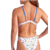 Arena Confetti Swim Tech White Multi