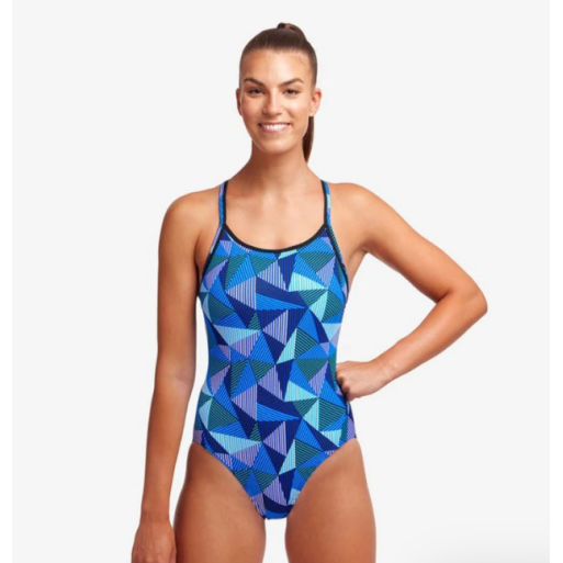 Funkita Blue bars Diamond back women