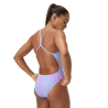 Speedo V-Back Kapa Blocks - neon violet
