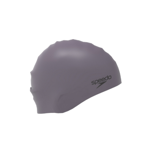 Speedo ELASTOMERIC SOLID SILICONE CAP - VINTAGE FOG