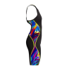 Speedo Pure intent 2.0 black & multi open back