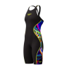 Speedo Pure intent 2.0 black & multi open back
