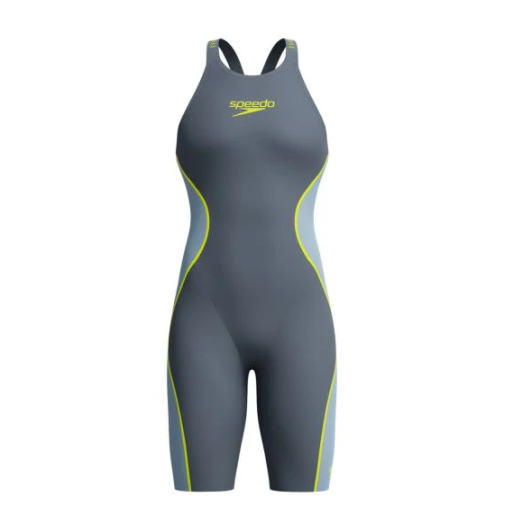 Speedo Pure Intent 2.0 gris & bleu dos ouvert