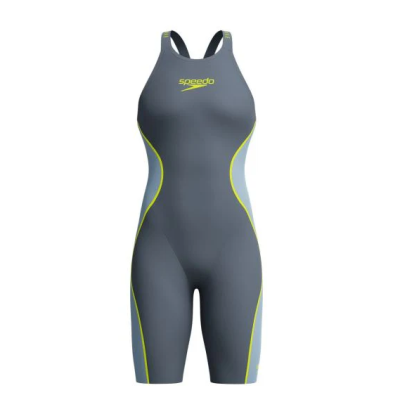 Speedo Pure intent 2.0 blue & grey open back