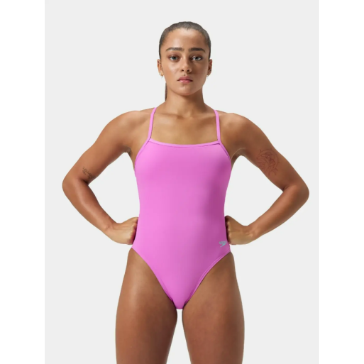 Speedo SOLID WEB BACK Rose