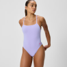 Speedo solid V-Back purple