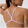 Speedo solid V-Back purple