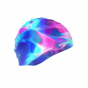 Speedo purple silicone cap