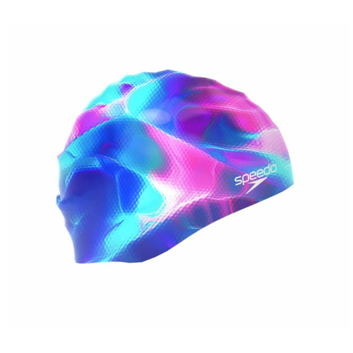 Speedo purple silicone cap