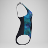 Speedo Printed Medalist  Black/Blue