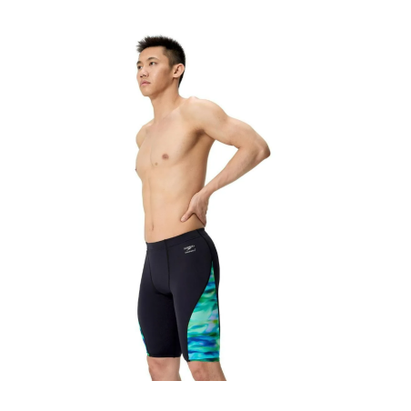 Speedo splice printed jammer