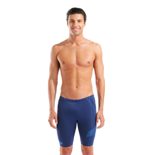 Arena  Jammer Asymmetrical Design Navy Turquoise