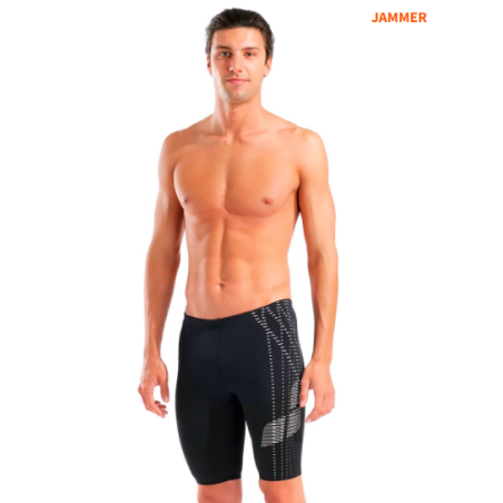 Arena  Jammer Asymmetrical Design noir & Blanc