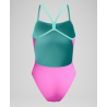 Speedo SOLID V-Back 2.0 NEON FLAMINGO
