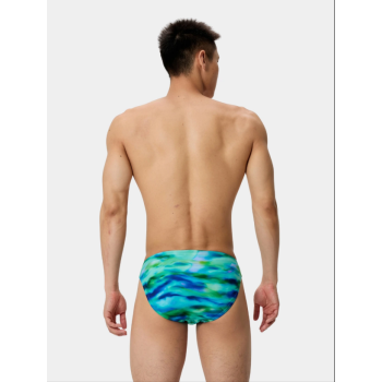 speedo MENS printed BRIEF SUNSET GROVE/GREEN
