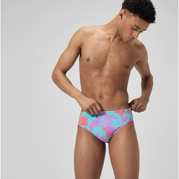 speedo MENS printed BRIEF Purple