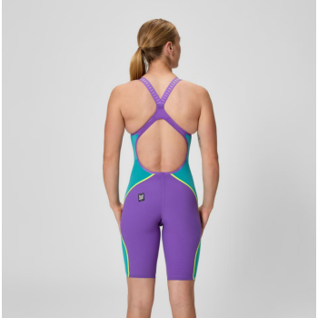 Speedo Pure Intent 2.0 mauve & Turquoise  dos ouvert