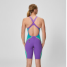 Speedo Pure intent 2.0 turquoise & purple open back