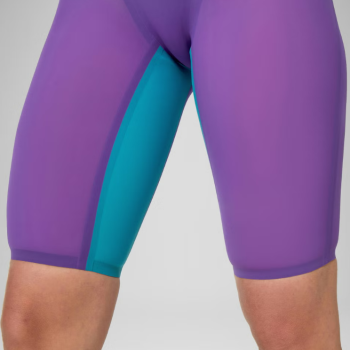 Speedo Pure Valor 2.0 Mauve & Turquoise dos ouvert