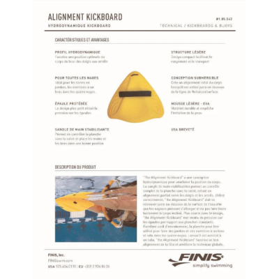 Finis alignement kickboard