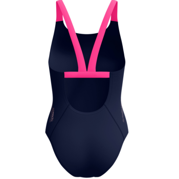 Speedo SOLID leaderback Marine/rose