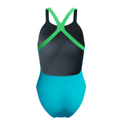 Speedo SOLID POWERBACK ENDURANCE+ Mayan Blue