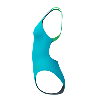 Speedo SOLID POWERBACK ENDURANCE+ Mayan Blue