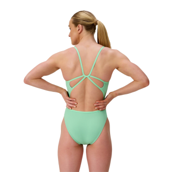 Speedo web back vert fluo