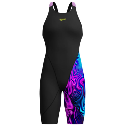 Speedo LZR PRO 2.0 PRINTED KNEESKIN -  Black Subsurface