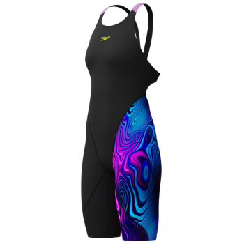 Speedo LZR PRO 2.0 PRINTED KNEESKIN -  Black Subsurface