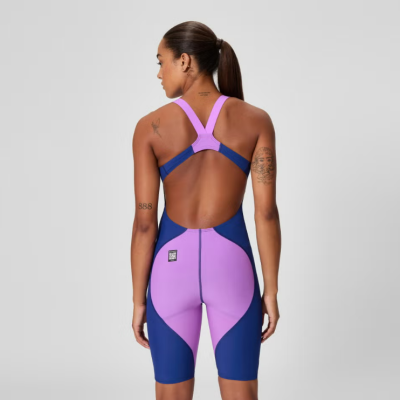 Speedo LZR PRO 2.0 SOLID KNEESKIN - navy-purple