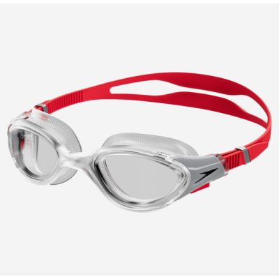 speedo biofuse 2.0  RED/SILVER/CLEAR