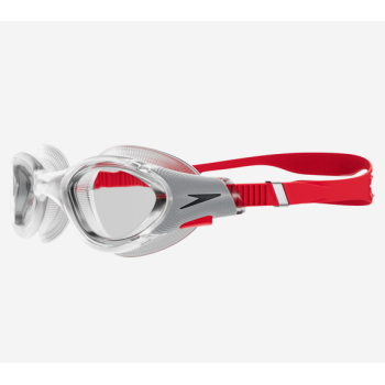 speedo biofuse 2.0  RED/SILVER/CLEAR