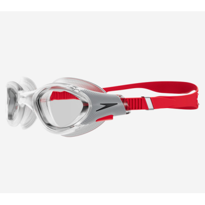speedo biofuse 2.0  RED/SILVER/CLEAR