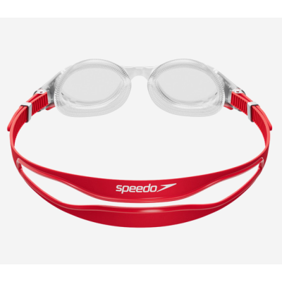 speedo biofuse 2.0  RED/SILVER/CLEAR