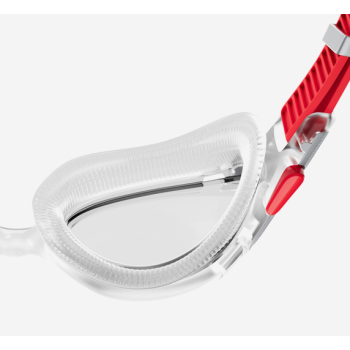speedo biofuse 2.0  RED/SILVER/CLEAR